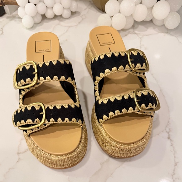 Dolce Vita Shoes - Dolce Vita Women’s Wanika Espadrille Platform Slide Sandal. Size 8